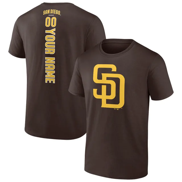 Lids San Diego Padres Fanatics Branded Women's Personalized Winning Streak  Name & Number Long Sleeve V-Neck T-Shirt - Brown