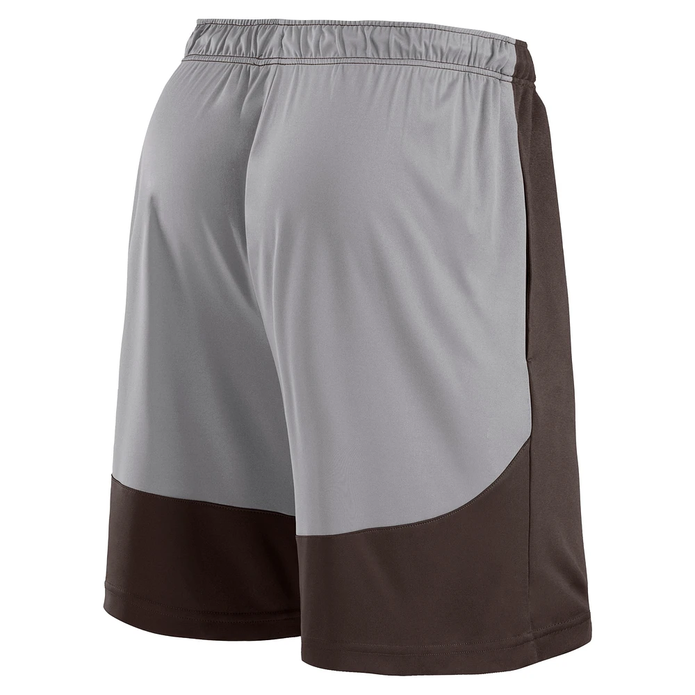 Short Fanatics marron/gris San Diego Padres Go Hard pour hommes