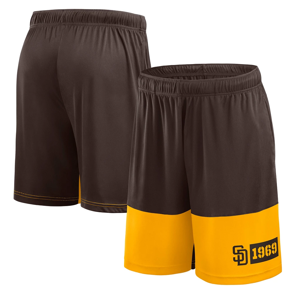 Men's Fanatics Brown San Diego Padres Best of the Shorts