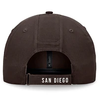 Men's Fanatics Brown San Diego Padres Front Office Ripstop Unstructured Adjustable Hat