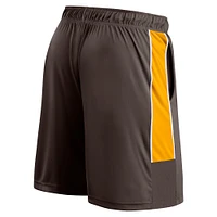 Men's Fanatics Brown San Diego Padres Win The Match Defender Shorts