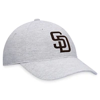 Casquette réglable avec logo Fanatics gris San Diego Padres pour hommes