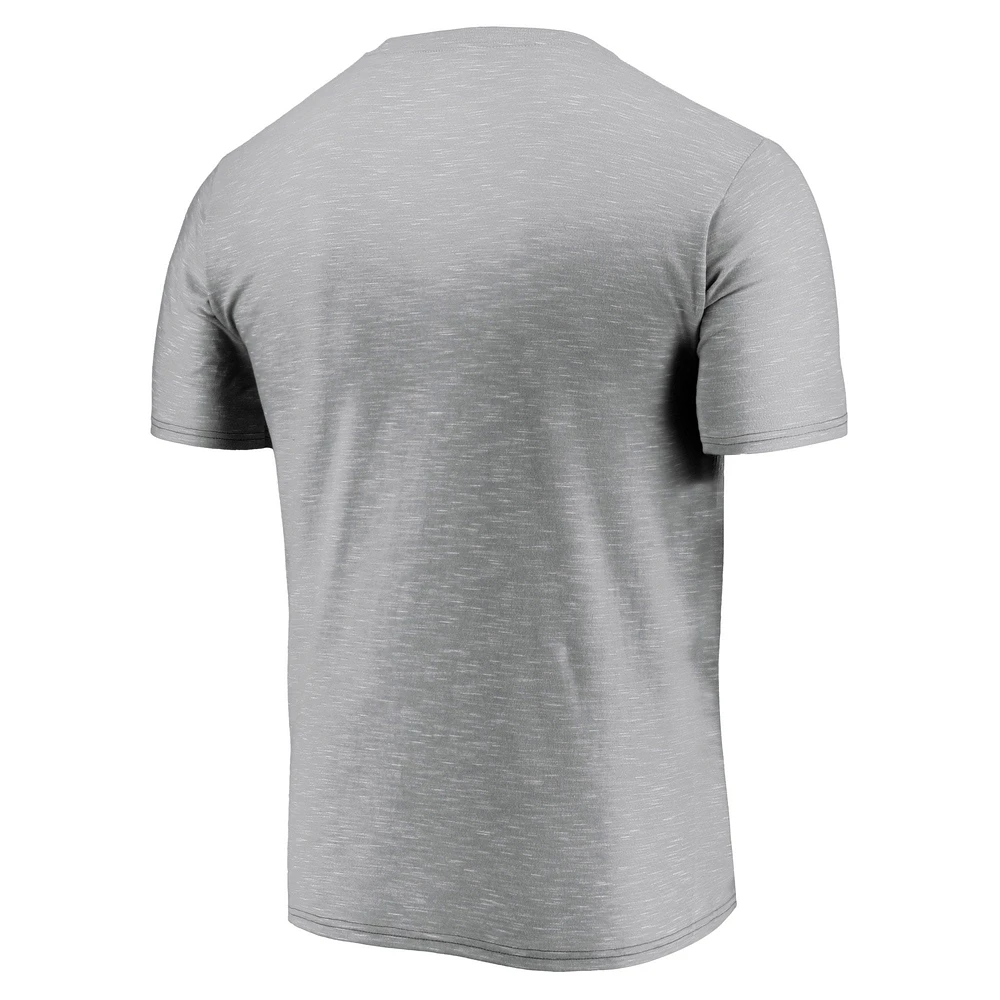 T-shirt gris à teinture spatiale avec logo de l'équipe des San Diego Padres Fanatics pour hommes