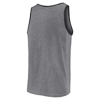 Men's Fanatics  Heather Gray San Diego Padres Primary Tank Top