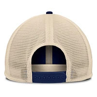 Men's Fanatics Navy/Natural San Diego Padres Cooperstown Collection Powers Snapback Hat