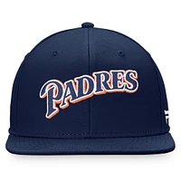 Men's Fanatics Navy San Diego Padres Cooperstown Collection Fitted Hat