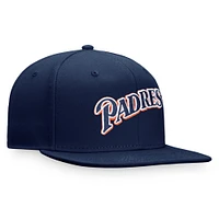 Men's Fanatics Navy San Diego Padres Cooperstown Collection Fitted Hat