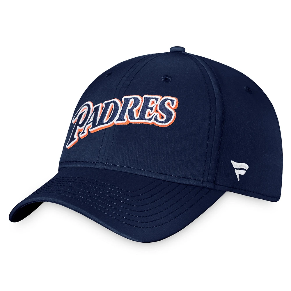 Men's Fanatics Navy San Diego Padres Cooperstown Core Flex Hat