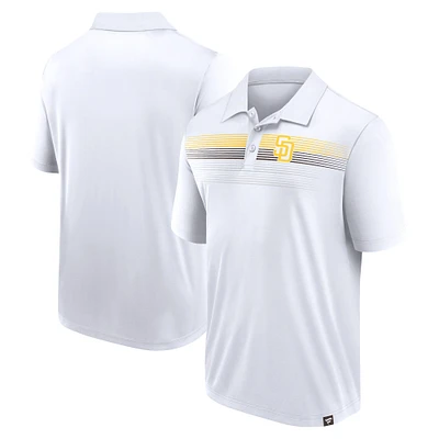 Men's Fanatics White San Diego Padres Big & Tall Victory For Us Interlock Polo