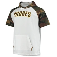 Men's Fernando Tatis Jr. White/Camo San Diego Padres Player Big & Tall Raglan Hoodie T-Shirt