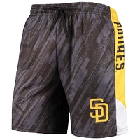 Short statique FOCO San Diego Padres pour homme, marron