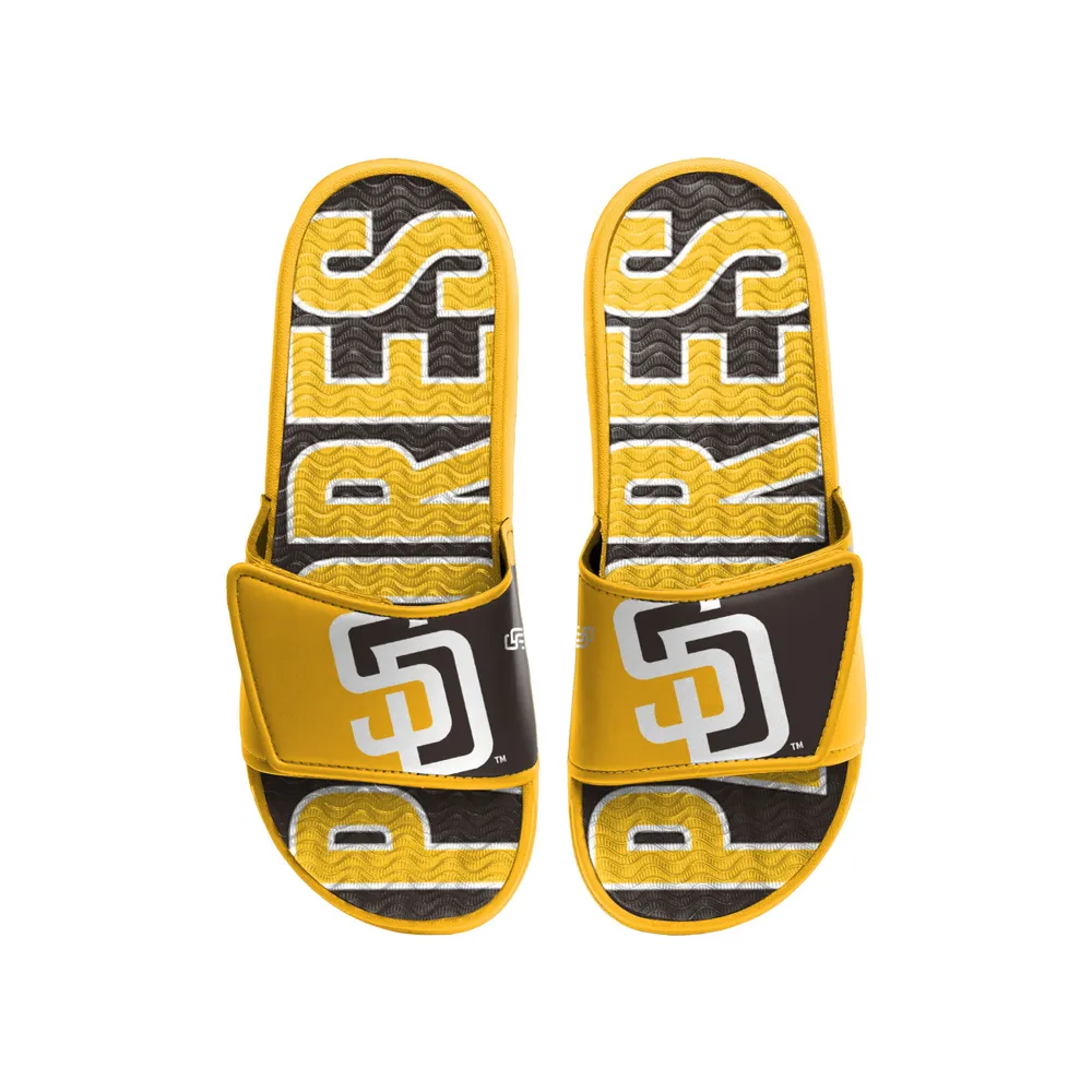 FOCO San Francisco Giants Stripe Raised Slide Sandals