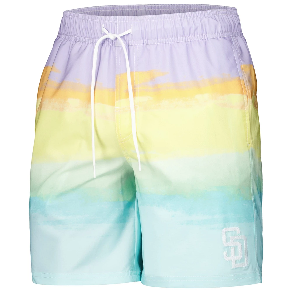 Short de bain G-III Sports by Carl Banks San Diego Padres Perfect Game Volley pour hommes