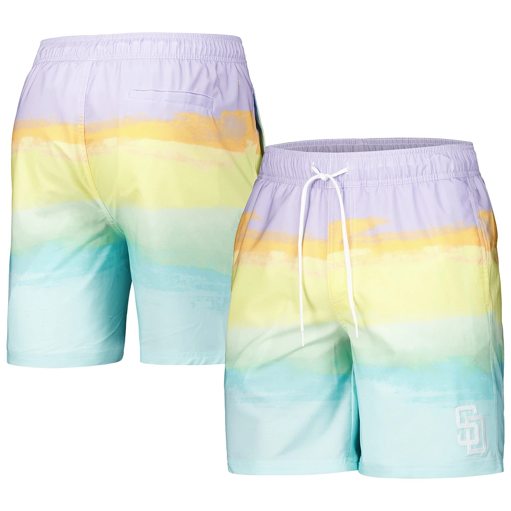 Short de bain G-III Sports by Carl Banks San Diego Padres Perfect Game Volley pour hommes