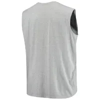 Men's Heathered Gray San Diego Padres Big & Tall Jersey Muscle Tank Top