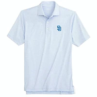 Polo Lyndon pour la fête des pères San Diego Padres Johnnie-O bleu clair hommes