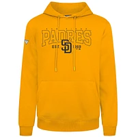 Sweat à capuche Levelwear Gold pour homme, édition limitée, San Diego Padres, Accolade Podium Textbook
