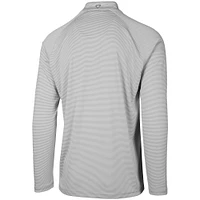 Men's Levelwear Gray San Diego Padres Cooperstown Collection Orion Raglan - Quarter-Zip Jacket