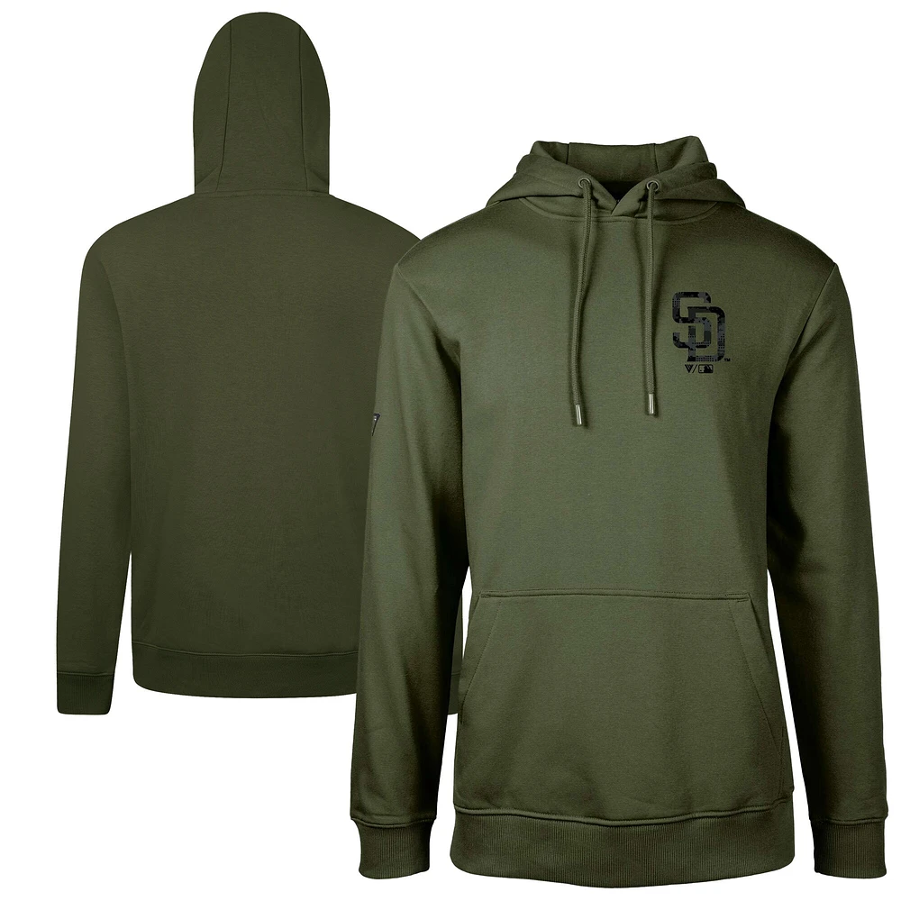 Men's Levelwear San Diego Padres Podium Digital Camo Pullover Hoodie