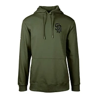 Men's Levelwear San Diego Padres Podium Digital Camo Pullover Hoodie