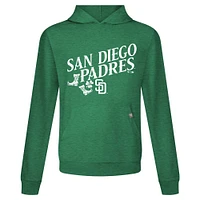 Sweat à capuche pour homme Levelwear Green San Diego Padres St. Patrick's Day Relay Boots