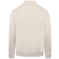 Men's Levelwear  Khaki San Diego Padres Cooperstown Collection Murray Quarter-Zip Sweatshirt