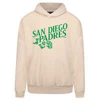 Sweat à capuche kaki pour homme Levelwear San Diego Padres St. Patrick's Day