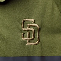 Polo raglan Levelwear Olive San Diego Padres Delta Sector pour homme