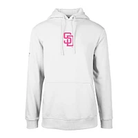 Men's Levelwear White San Diego Padres City Connect Podium Core 2.0 Pullover Hoodie