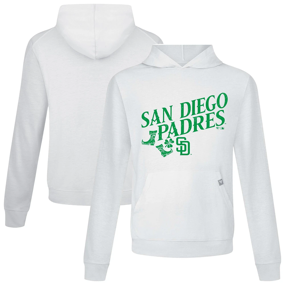 Men's Levelwear San Diego Padres St. Patrick's Day Relay Boots Pullover Hoodie
