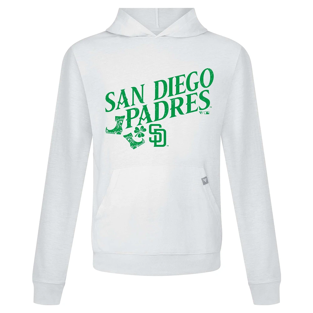 Men's Levelwear San Diego Padres St. Patrick's Day Relay Boots Pullover Hoodie