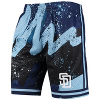 Men's Mitchell & Ness Black San Diego Padres Hyper Hoops Shorts