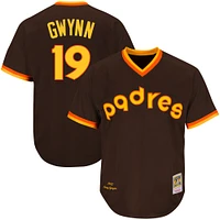 Maillot authentique Mitchell & Ness Tony Gwynn Brown des San Diego Padres pour homme