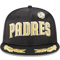 Men's New Era  Black San Diego Padres 2025 59FIFTY Day Gold Leaf Fitted Hat