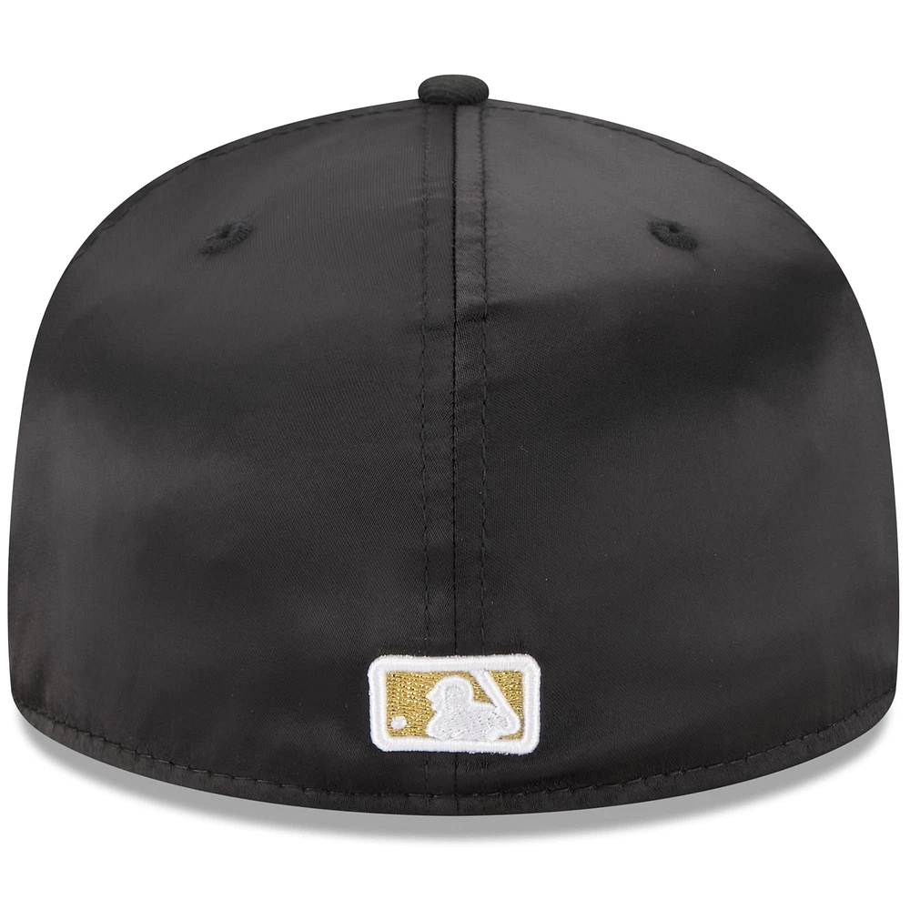 Men's New Era  Black San Diego Padres 2025 59FIFTY Day Gold Leaf Fitted Hat