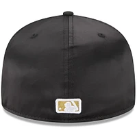 Men's New Era  Black San Diego Padres 2025 59FIFTY Day Gold Leaf Fitted Hat