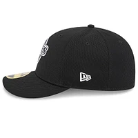 Men's New Era Black San Diego Padres 2025 MLB Clubhouse Low Profile 59FIFTY Fitted Hat