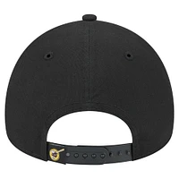 Casquette ajustable A-Frame 9FORTY San Diego Padres New Era noire pour homme