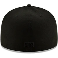 Men's New Era Black San Diego Padres on 59FIFTY Fitted Hat