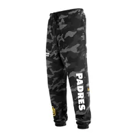 Pantalon de jogging à motif camouflage San Diego Padres New Era pour homme, noir