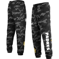 Men's New Era Black San Diego Padres Camo Jogger Pants