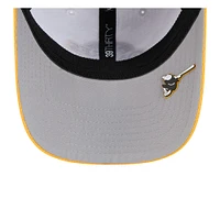 Men's New Era Brown/Gold San Diego Padres 2025 MLB Clubhouse 39THIRTY Flex Hat