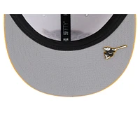Men's New Era Brown/Gold San Diego Padres 2025 MLB Clubhouse 59FIFTY Fitted Hat
