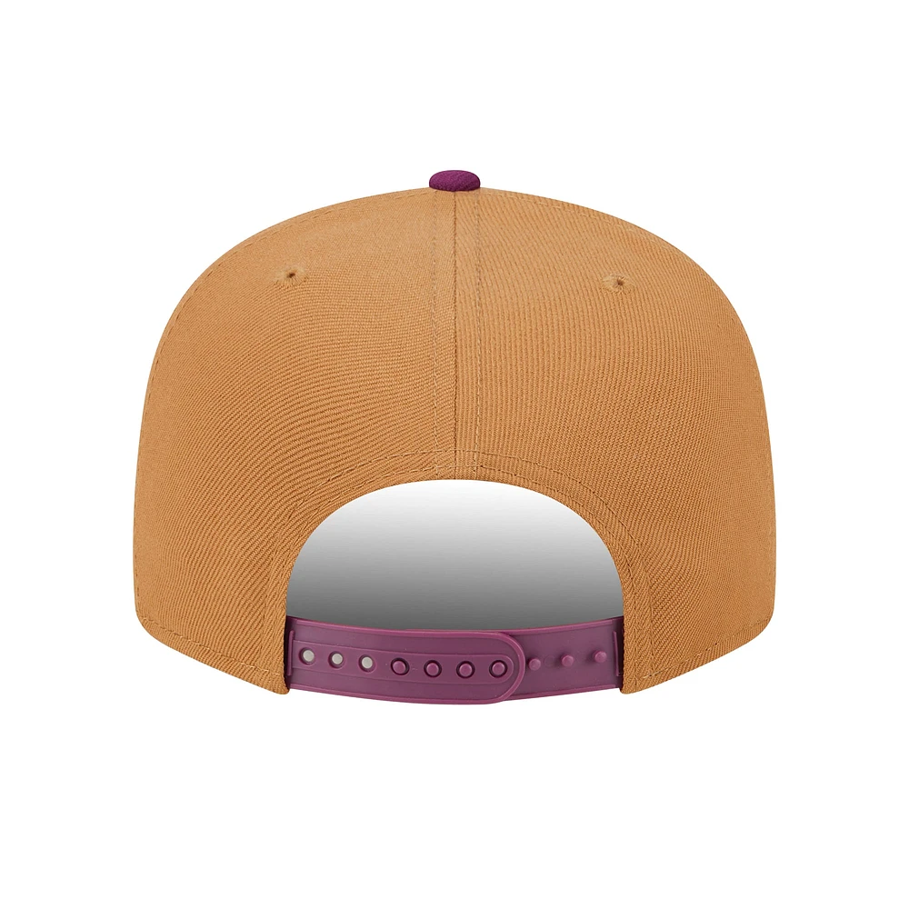 Men's New Era Brown/Purple San Diego Padres Color Pack Two-Tone 9FIFTY Snapback Hat