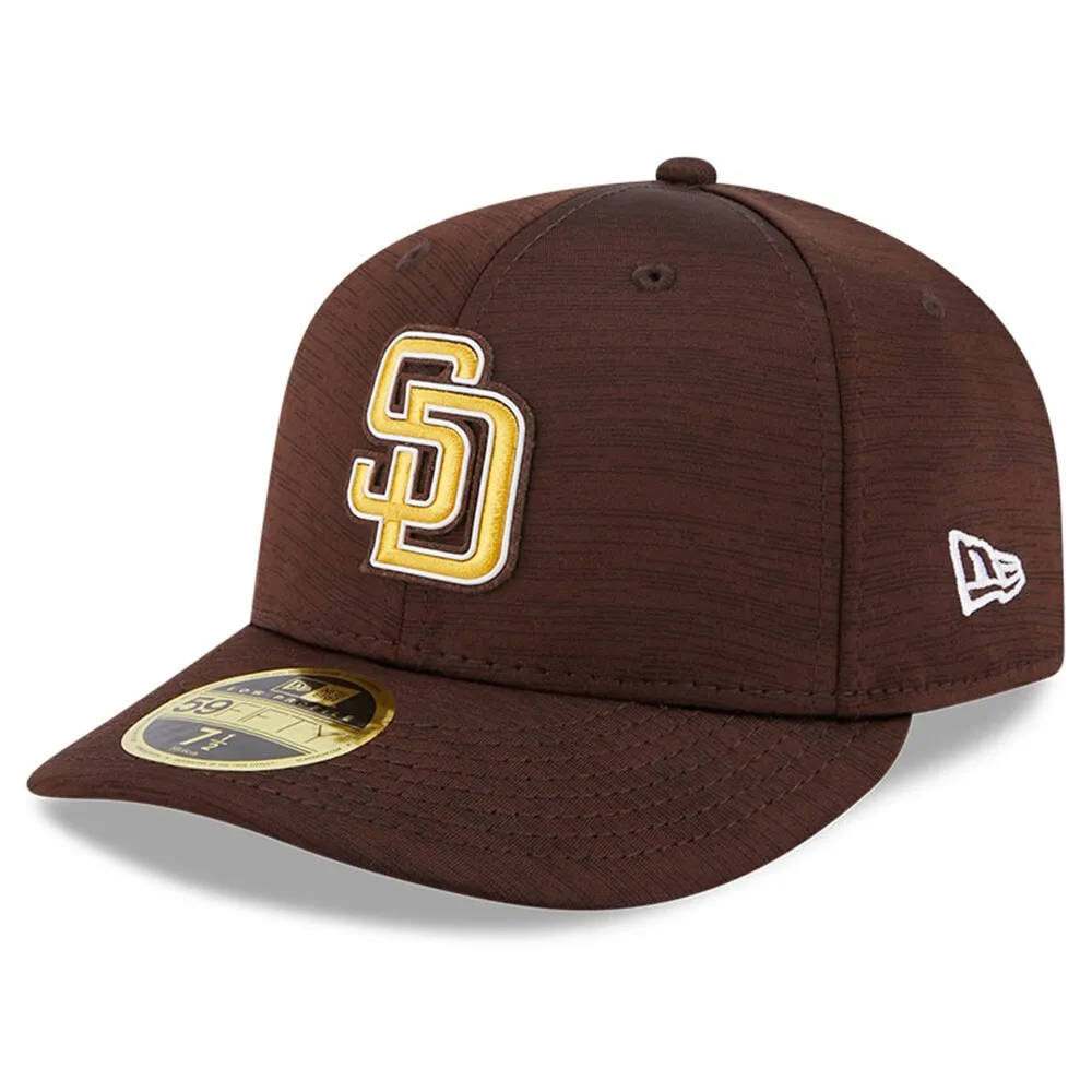 New Era Men's San Diego Padres Clubhouse Brown Low Profile 59Fifty