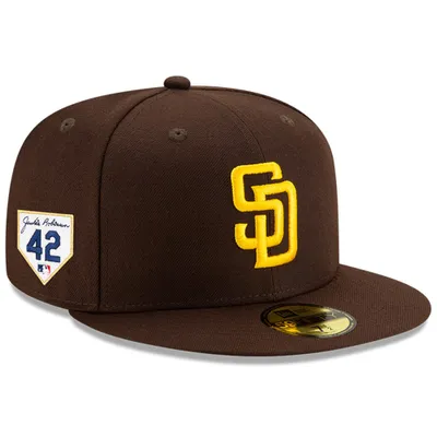 San Diego Padres New Era 50th Anniversary Mango Passion 59FIFTY Fitted Hat  - Orange/Pink
