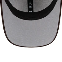 Casquette réglable 9FORTY d'entraînement au bâton des San Diego Padres 2024 New Era marron pour hommes