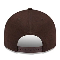 Men's New Era Brown San Diego Padres 2024 Clubhouse Low Profile 9FIFTY Snapback Hat