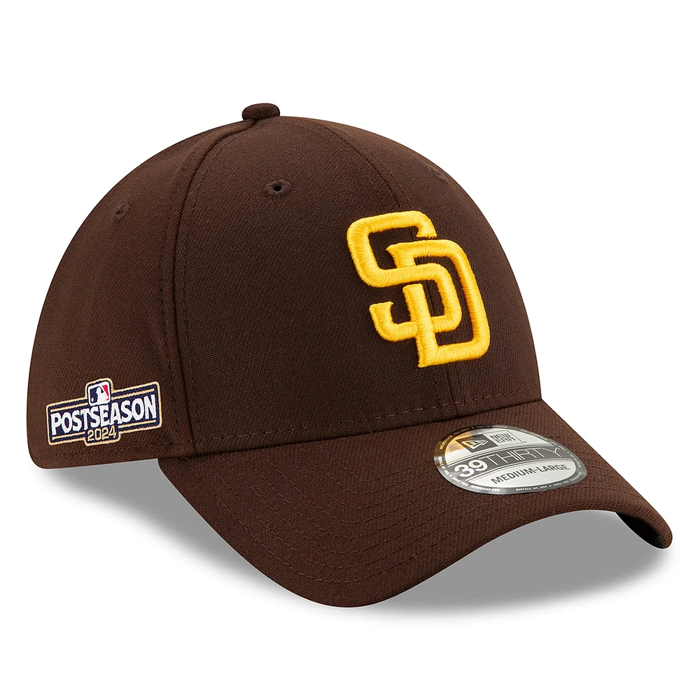 Casquette Flex 39THIRTY marron San Diego Padres 2024 MLB pour homme New Era