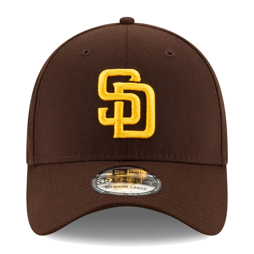 Men's New Era Brown San Diego Padres 2024 MLB World Tour Seoul Series 39THIRTY Flex Hat